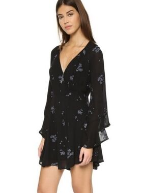 Free People Jasmine Embroidered Mini Dress
